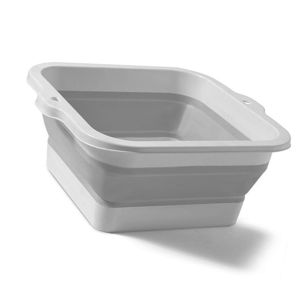 Faltbares Fußbadbecken Mehrzweck Große Kapazität Umweltfreundlich Silikon Faltbares Fußbad