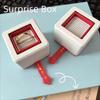 Rotating Pull Out Jewelry Box 3D Printed Couple Surprise Declaration Gift  Christmas Gift