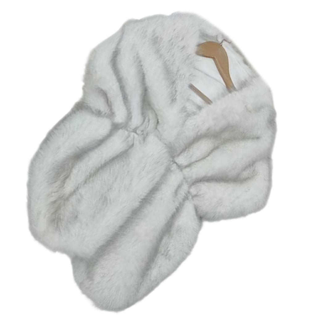 Bride Scarf For Outdoor Weddings Artificial Furs Design Lightweight Polyester Shawl Cold Weather Essential