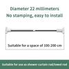 No Drill Adjustable Shower Curtain Rod Extendable Tension Heavy Duty for Bathroom Closet Room Divider Use