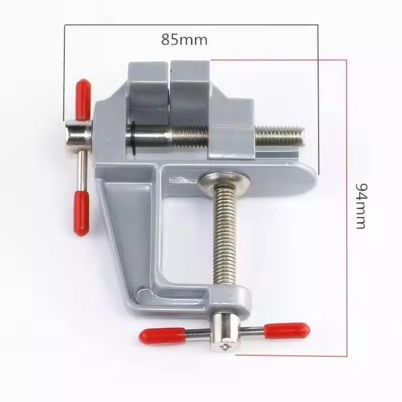 

Heavy Duty Mini Table Vise Clamp - Adjustable Bench Vise for Jewelry Making, DIY Craft & Woodworking