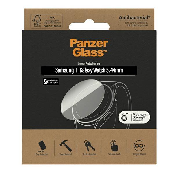 Szkło hartowane do Samsung Galaxy Watch Classic 5 44mm PanzerGlass Antibacterial
