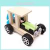 Science Educational Diy Wind-powered Car Wooden Model Kit For Elementary School Hands-on Learning