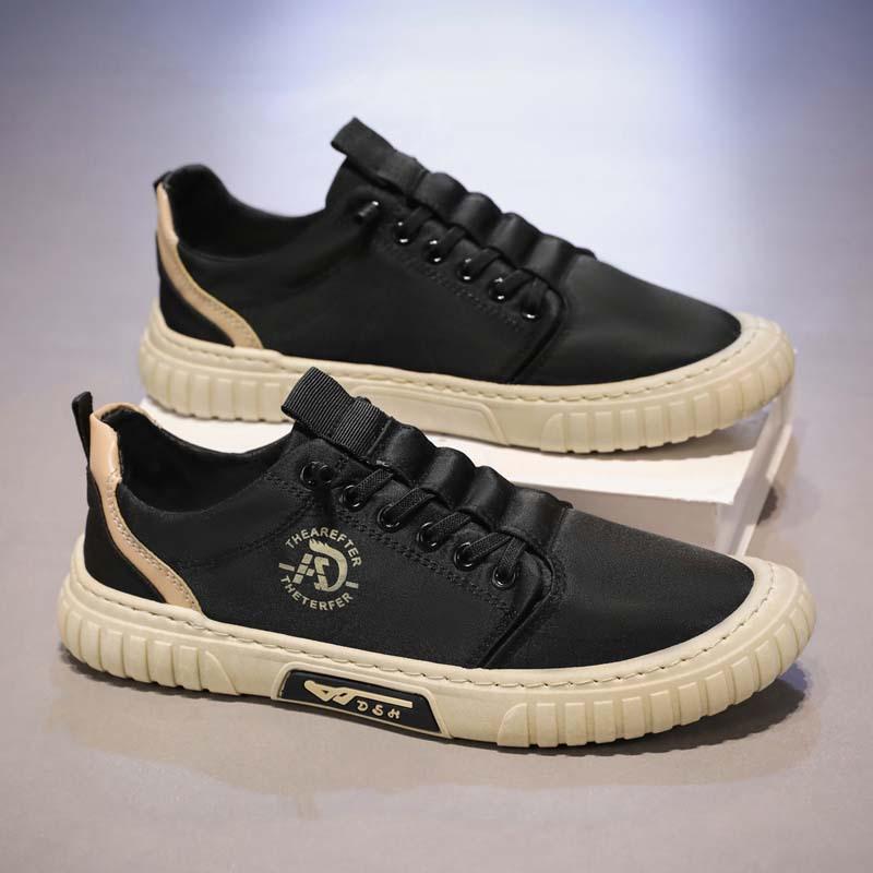Men'S Autumn Fashion Casual Walking Shoes, Featuring A Striped Design, Comfort and Breathability, Suitable for Both Sports and Leisure Shoes