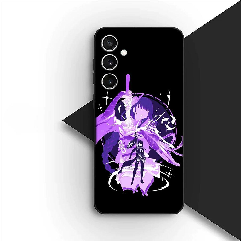 

for Motorola Moto G55 G45 G75 G85 G35 Edge 50 30 Fusion 40 NEO Ultra Pro Phone Cover Soft Case Genshin Baal Raiden Shogun Impact Motorola Moto G45