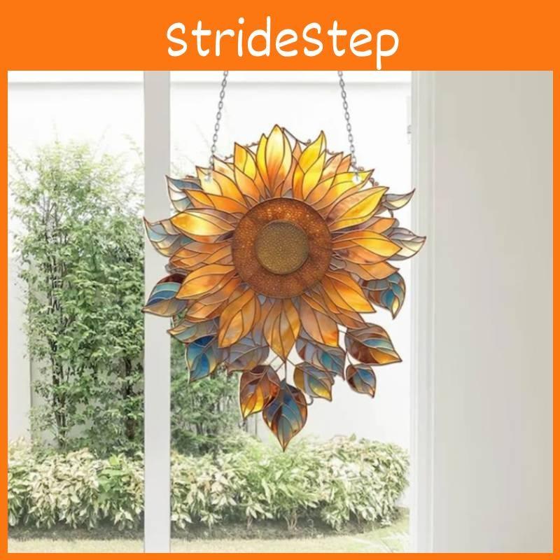Sunflower Colorful Acrylic Window Hanger Suitable For Daily Home Decoration