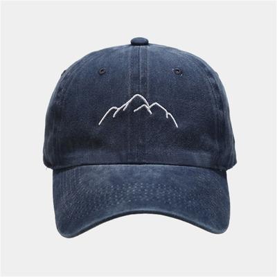 Nová módní bavlněná baseballová čepice pro unisex a ženy vyšívací čepice seprané měkké kšiltovky ležérní retro čepice se zapínáním na zapínání New York unisex