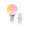 Rechargeable E27 RGB Touch Wall & Table Lamp with Remote Control