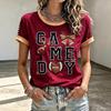 Women's Football Fan Shirt for Day Cheering and Support at the Stadium
