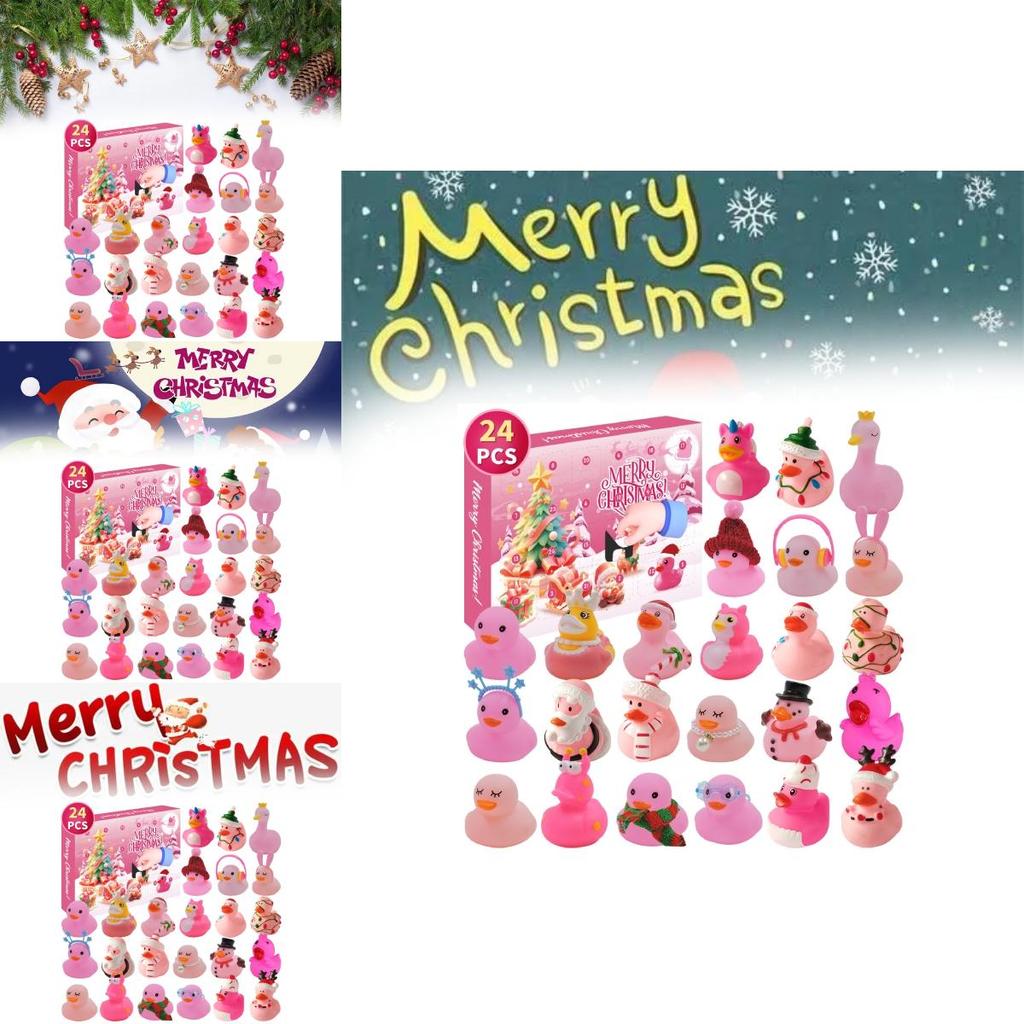 Adorable Pink Duck Countdown Blind Box Toy For Interactive Emotional Development