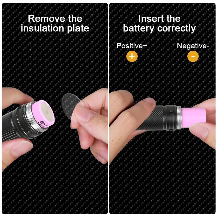 1200LM Tactical Handheld LED Flashlights, Portable EDC Torch w/ Pocket Clip Ideal Gift for Outdoor Rescue Dog Walking Hiking