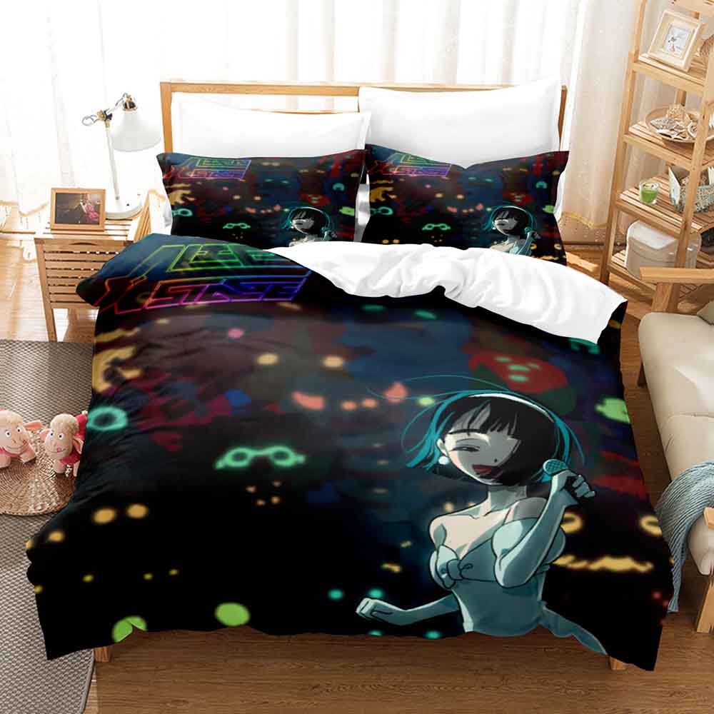 Alien Stage Art Bedding Duvet Cover + 2 Pillowcases Quilt Cover Twin Full Queen King Size Household Bedroom Interior Decoration