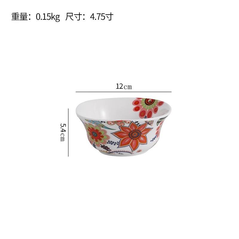 

Wide Mouthed Ceramic Bowl, Household Soup Bowl, Noodle Bowl, Wooden Handle Square Baking Tray, Kitchen Supplies, Tableware