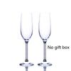 Creative Wedding Wine Glass cup unique Champagne Flutes Crystalline Party Gift Toasting Glass Goblet Crystal Anniversary