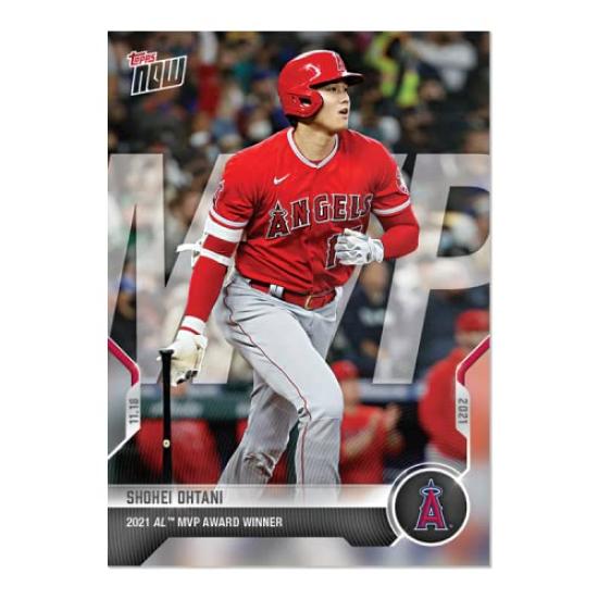 Shohei Ohtani American League MVP Award Winner Commemorative Card 2021 AL MVP Award Winner Shohei Ohtani 2021 Card #OS-40 -