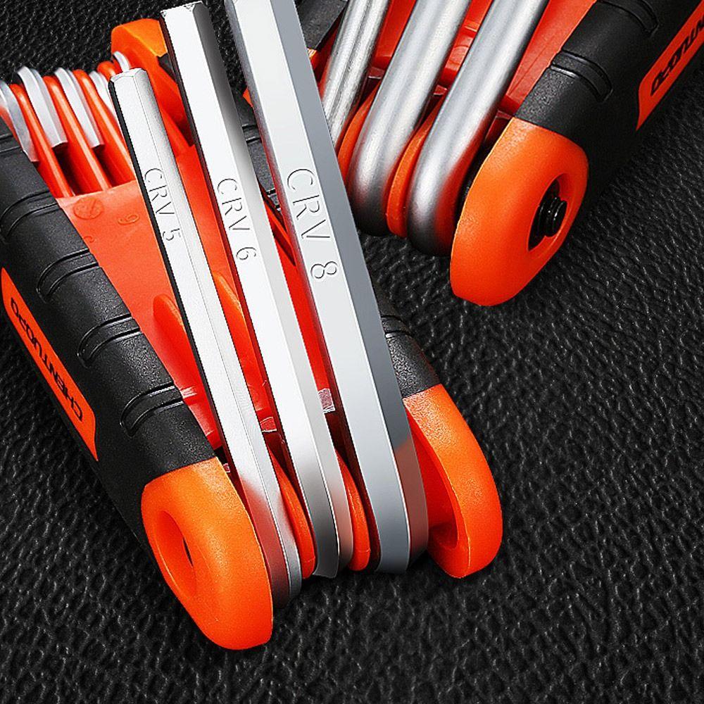 Durable 8 In 1 Multifunctional Hand Tool Hexagon Spanner Hexagonal Wrench Screwdriver Set