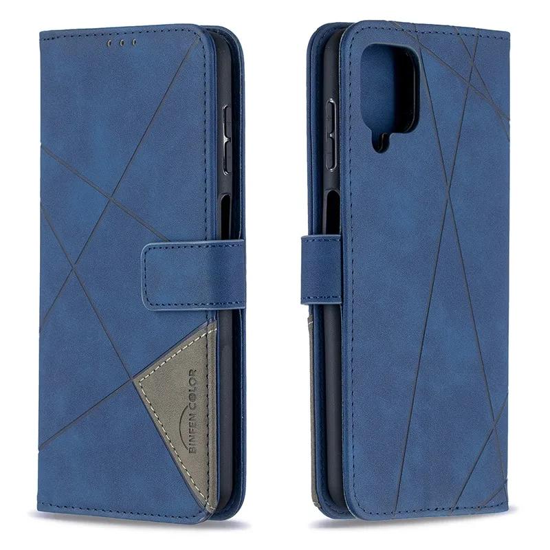Wallet Flip Case For Samsung Galaxy A12 Cover Case on For Samsung A 12 A125 SM-A125F Magnetic Leather Stand Phone Protective Bag