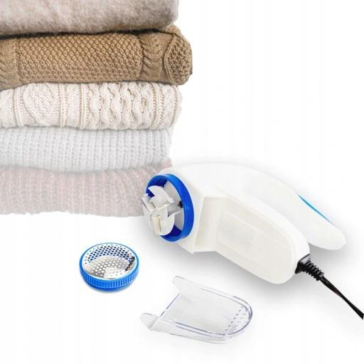 Esperanza ECS006 Pappus corded clothes shaver white and blue