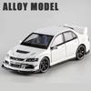 1/32 Mitsubishi Lancer Evolution EVO IX 9 Alloy Sports Car Model Diecast Metal Race Vehicles Car Model Sound Light Kids Toy Gift