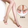 Fish mouth stockings women's anti-hook silk summer ultra-thin invisible open-toed pantyhose split-toe leakage toes bare legs bottoming socks