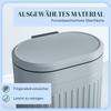 20L Metal Kitchen Bin, with Soft-Close Lid - Grey