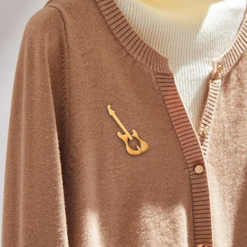 1PC Knitted Fabric Buckle Exquisite Clothing Accessories Rural Style Natural Style Sweater Buckle Elegant Wooden 10 Styles
