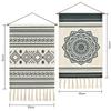 Shiny Flower Bohemian Style Tapestry Mantra Wall Wall Decorative Cotton Decorative Interior Multifunctional Fabric Room and Window Living Unique