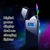 NEW Creative and Stylish High-end USB Charging Cigarette Lighter with Digital Battery Display and Dual Arc Lighter Gifts for Men