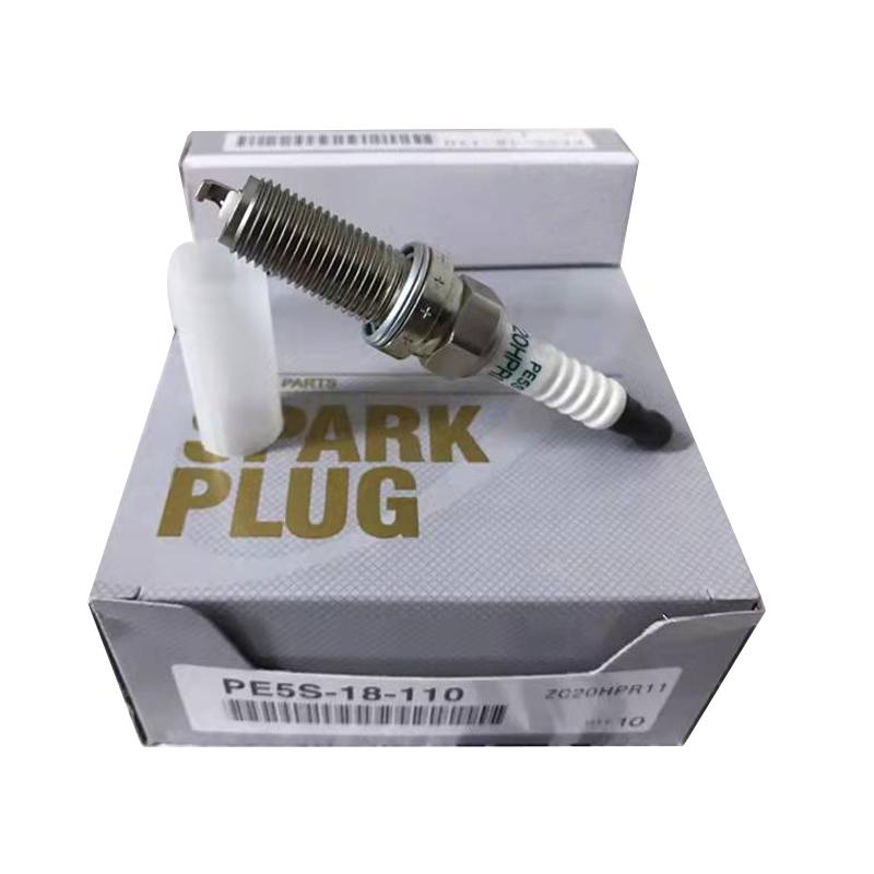 4PCS PE5S-18-110 ZC20HPR11 Brand New Iridium Spark Plug For Mazda M3 M6 CX-3 CX-5 2.0/2.5L PE5S18110 Ignition Plugs