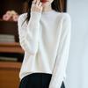 Women's Cashmere Sweater Qinghe Cashmere 30% Cashmere 70% Wool Autumn and Winter Pullover Warm and Fashionable