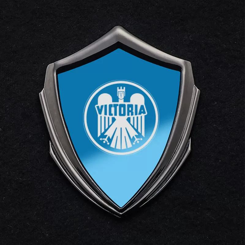 Victoria All-metal Sun-resistant and Non-fading Motorcycle 3D Three-dimensional Car Sticker Modified Decorative Sticker Body Side Logo Badge