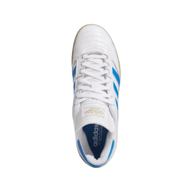 adidas Busenitz 'White Blue Bird' (Unisex) Cloud White / Blue Bird / Gold Metallic Skate Shoes IE3101
