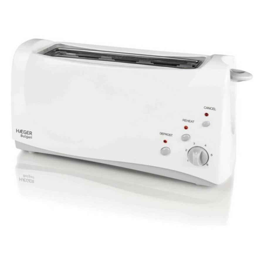 

Тостер Haeger TO-100.008A 1000 Вт Белый