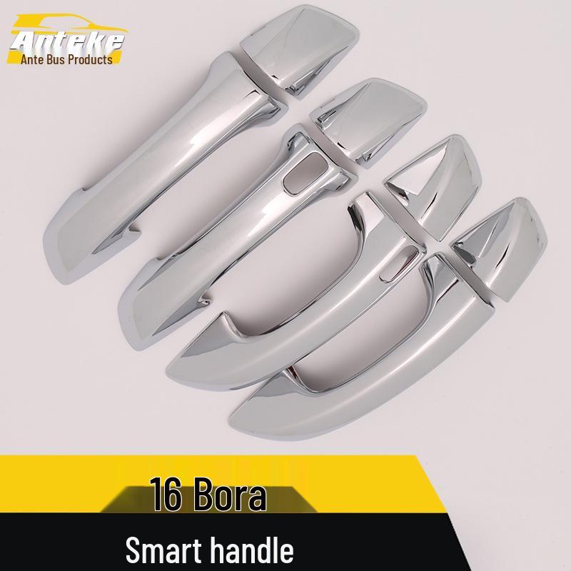 Electroplated Armrest Handle Decorative Sticker for 16 Bora Bright Strip