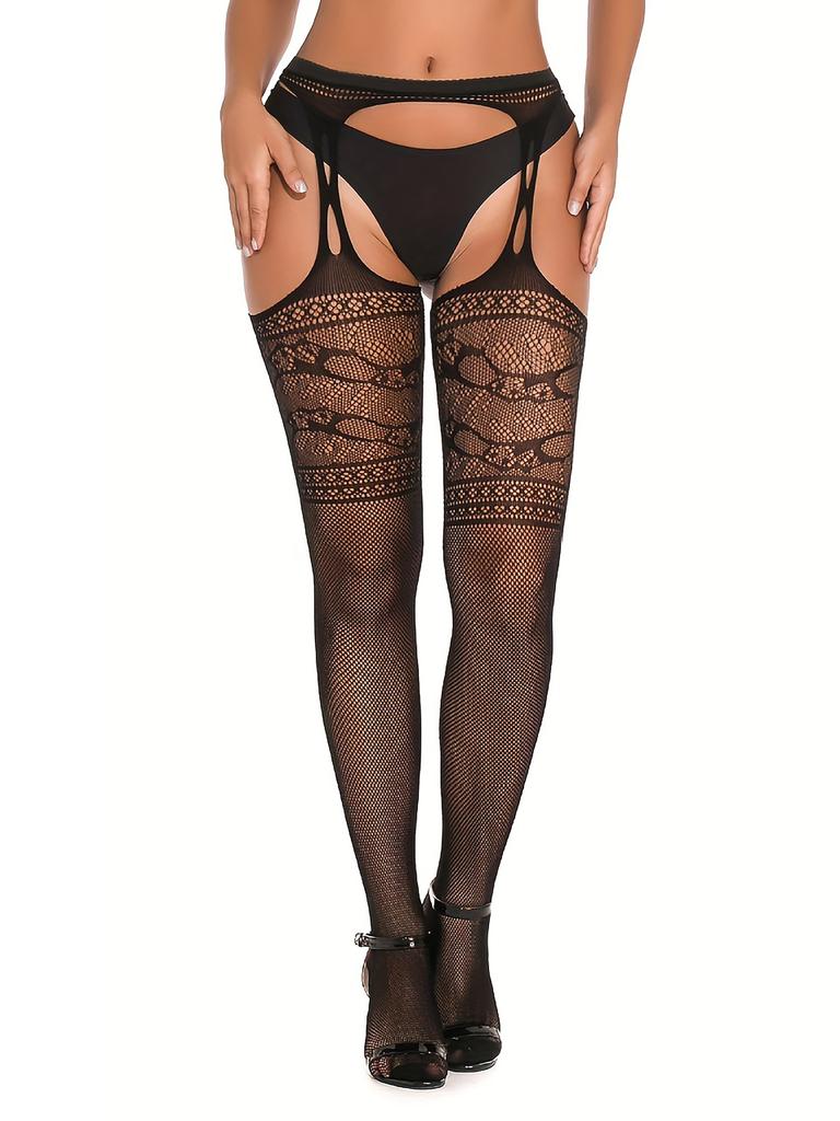 26 Styles Women Sexy Fishnet Pattern Jacquard  Leg Warmers Stockings Pantyhose Tights  Fancy Night Club S Dww19