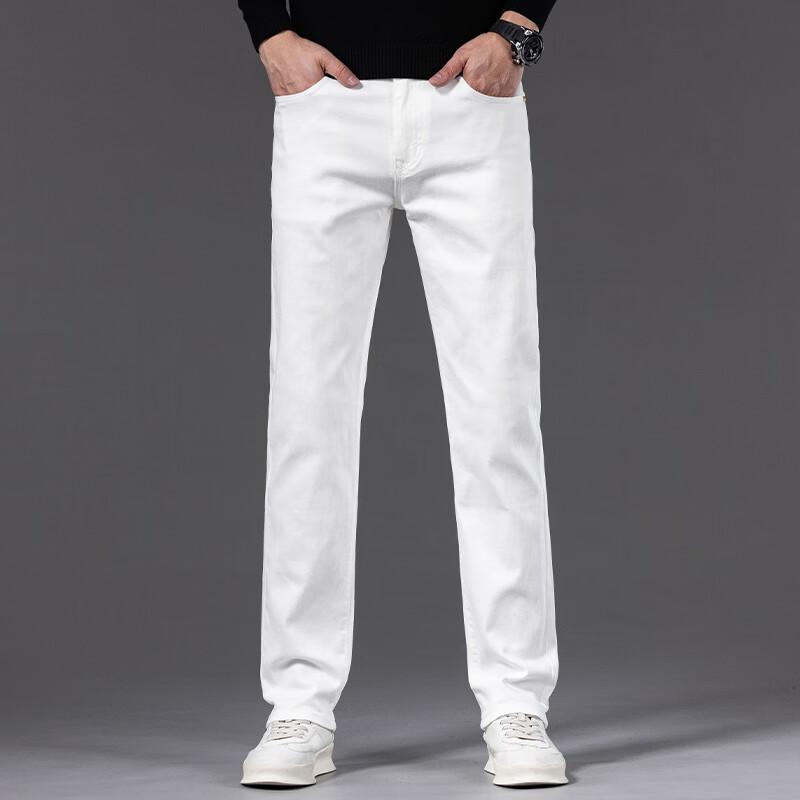 DK Men's Loose Straight-Leg Denim Jeans