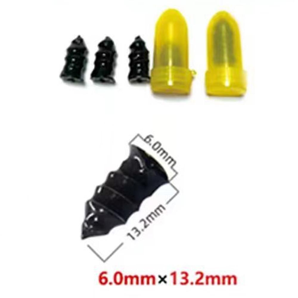 50Pcs Self-Service Tool Spiral Rubber Screws S/M/L/XL Tire Screw Plugs Car Tire Repair