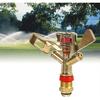 1/2 Inch Water Sprinkler, Brass Impact Sprinkler 360 Degree Automatic Rotation, Heavy Duty Water Sprinkler Head for Lawn Irrigation, Garden Watering