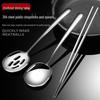 304 Stainless Steel Serving Spoon & Chopsticks Set