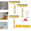 3-in-1 Silikon Glas Badezimmerreinigung Hand-Duschabzieher Wischer Spray Fensterwischer mit Düse Bewässerung Reinigung