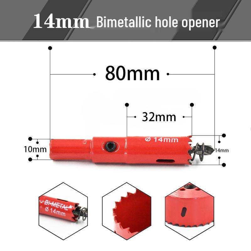 Woodworking Bi-metal Hole Saw for Gypsum, PVC, and Plastic
