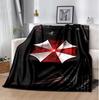 Umbrella Corp Flannel Blanket Soft Warm All-Season Throw, Design for Camping, Car Travel, Hiking Sofa, Bed, Office Perfect Gift for Parties