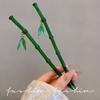 Bamboo Leaf Hair Stick Chinese Style Hair Clip New Chopstick Hairpin  for Women