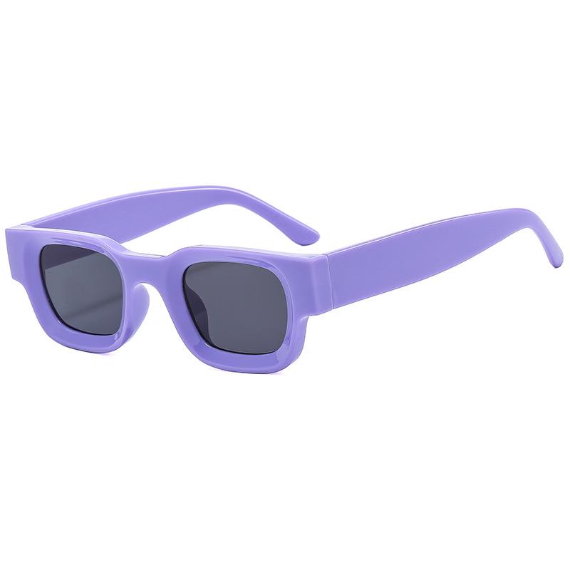 2022 Women's Fashionable Square Frame Concave Lens Sunglasses - European & American Trend
