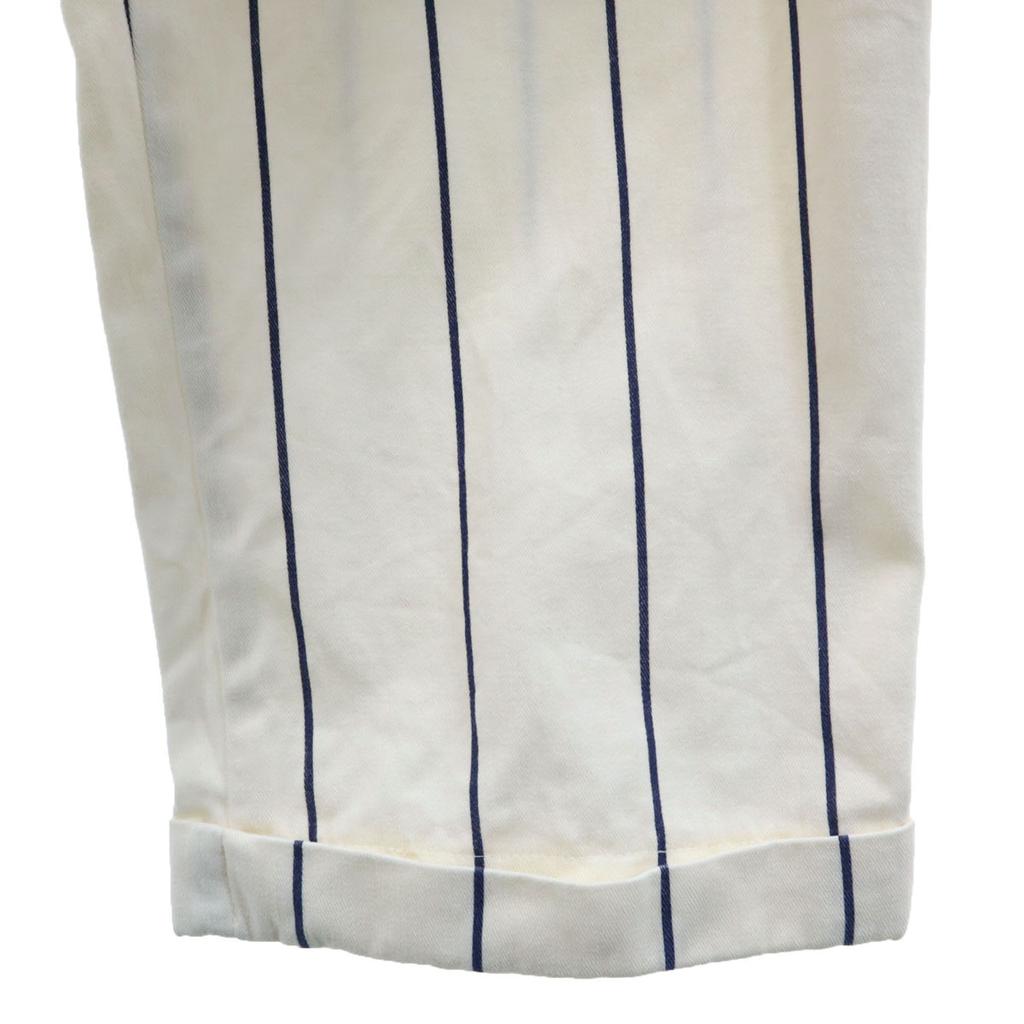 RALPH LAUREN 80s USA made vintage 42 Talon Striped Pattern Long pants 12 Women Used