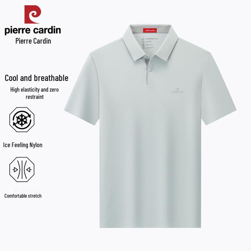 Pierre Cardin Men s Cooling Breathable Short-Sleeve Polo Shirt 2XL