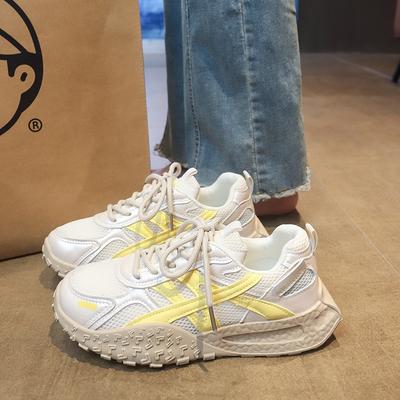 Shoes Women's 2025 New Little White Shoes Women's Summer Breathable Mesh Casual Sports Shoes Women's Shoes