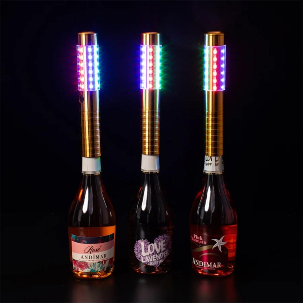 LED Strobe Baton Champagne Wine Bottle Service Sparkler for Nightclub KTV Bar LED Flash Sticks Bottle Flash Baton Decor Light