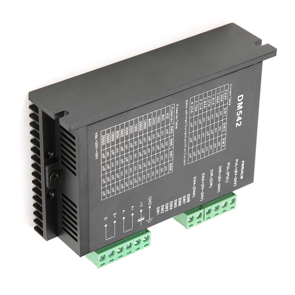 DM542 2 phase Stepper Motor Driver 57 86 Series Stepping Motor Driver 18 48VDC Peak 4.2A