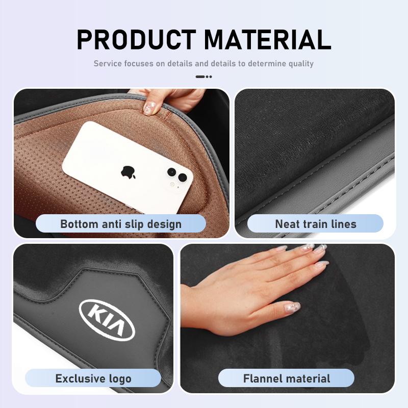 For KIA Car Cushion Flannel Plush Seat Pad Auto Accessories Rio K5 K2 Sportage Ceed Sorento Picanto Stinger Soul wspy00